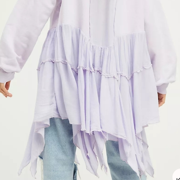 FINAL PRICE! RARE Free People Ruffle Jacket - Picture 4 of 4